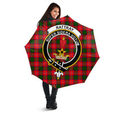 Rattray Modern Tartan Crest Umbrella